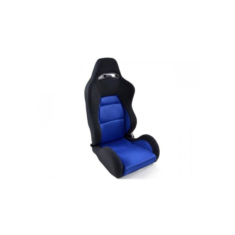 Sièges sport FK demi-sièges baquets Set Edition 3 tissu bleu / noir