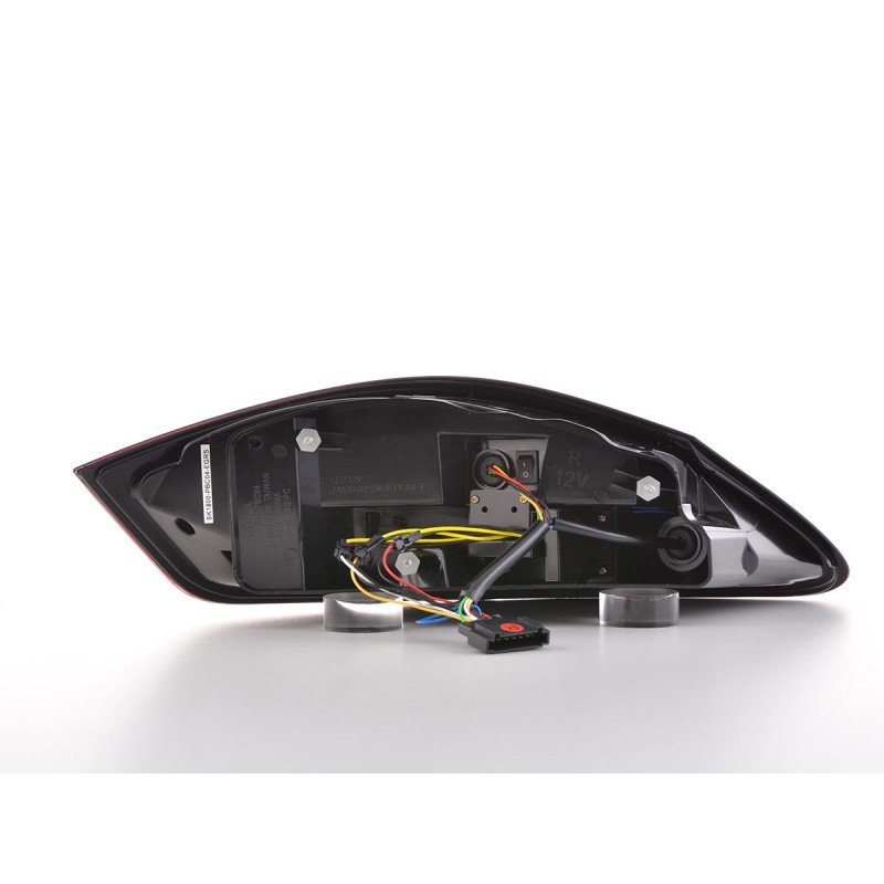 Feux arrière LED Lightbar Porsche Boxster type 987 04-09 rouge / fumé