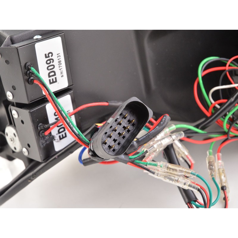 Phare Daylight LED feux de jour VW Golf 6 08-12 noir