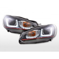 Phare Daylight LED feux de jour VW Golf 6 08-12 noir