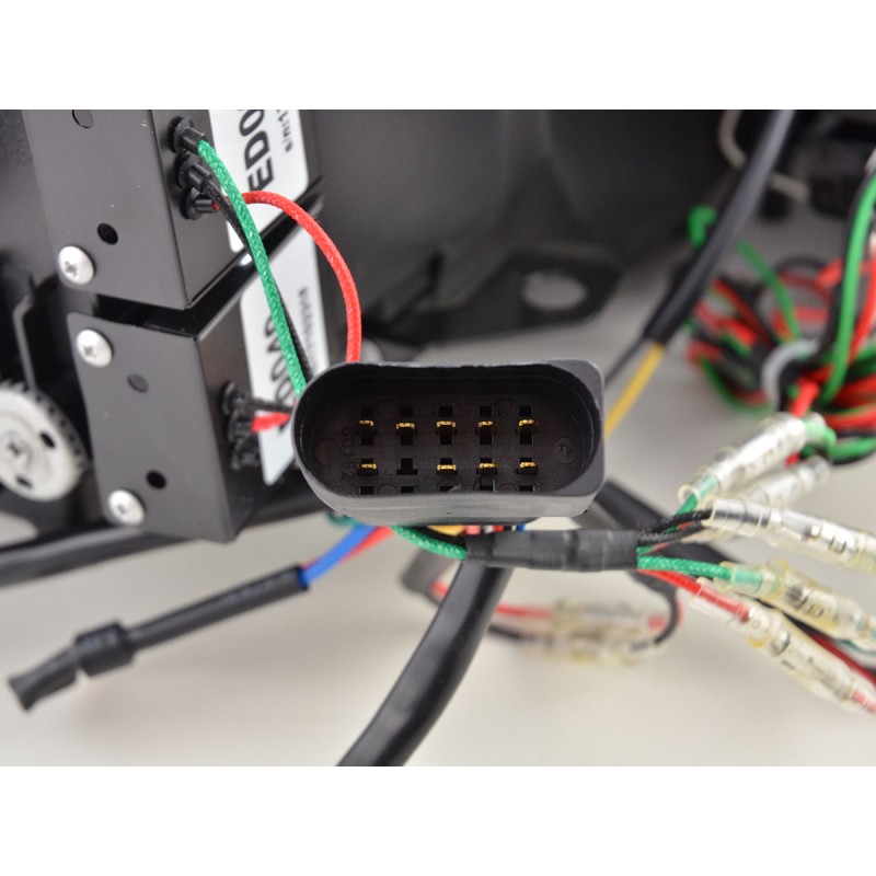 Phare Daylight LED feux de jour VW Golf 6 08-12 noir