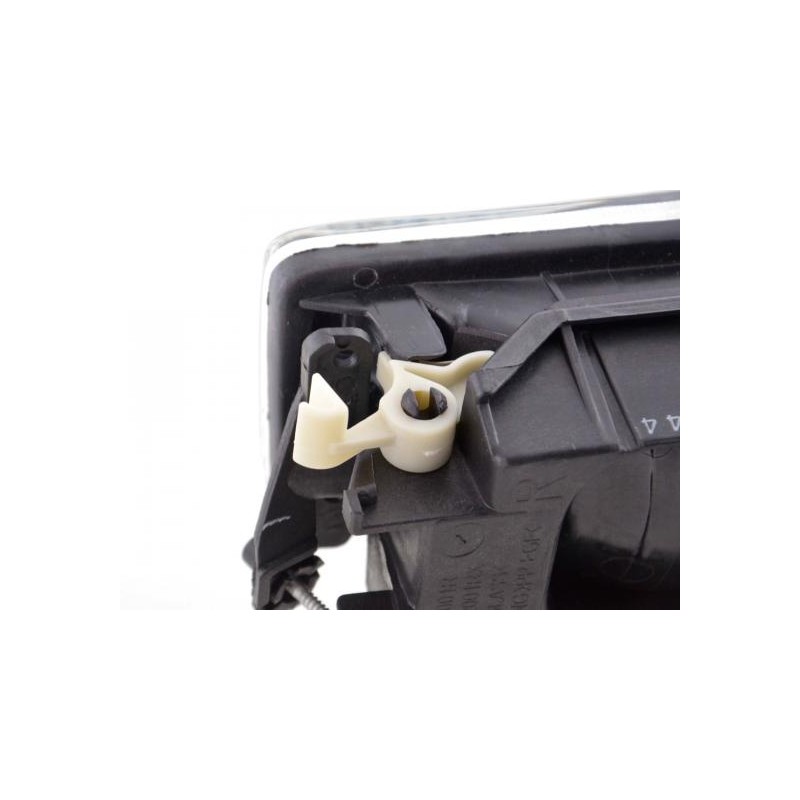 Kit de phares antibrouillard BMW Série 3 type E36 91-00 chromé, transparent