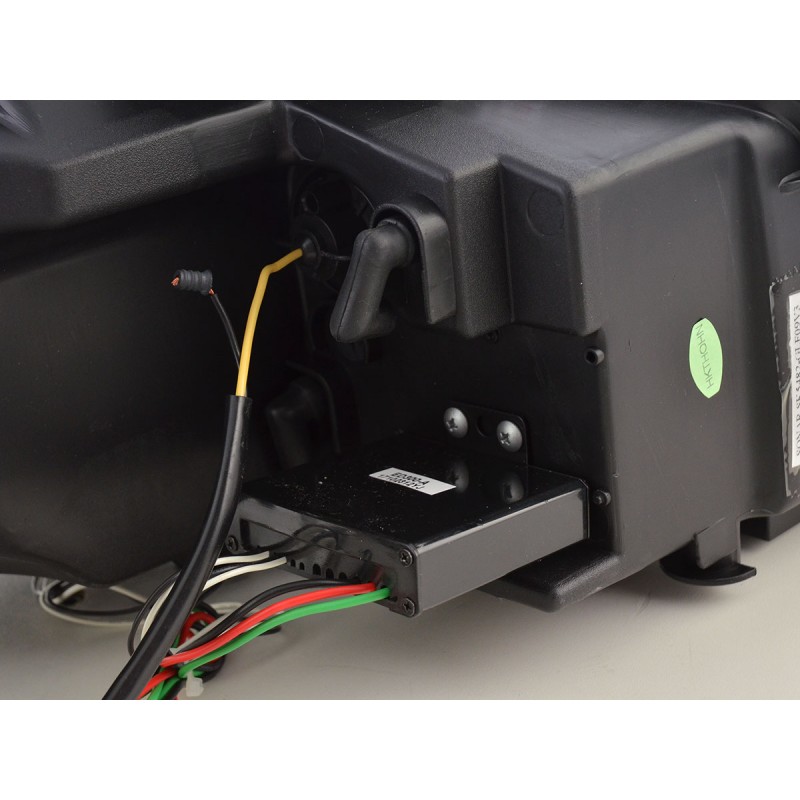 Phare Daylight LED feux de jour VW Golf 6 08-12 noir look GTI