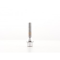 Jeu de boulons de roue (8 pièces) Longueur d'arbre 35 mm, collier conique chromé M12x1,5