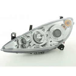 Phare design occasion Peugeot 307 01-06 chrome