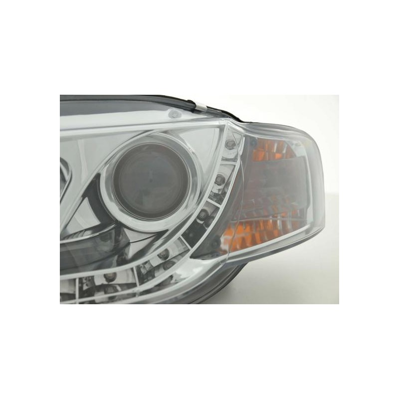 Phares Daylight Audi A4 (Typ 8E) 05-07 chrome