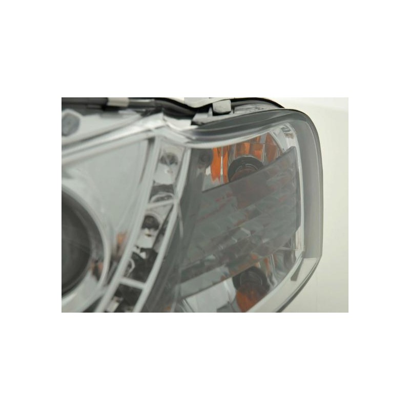 Phares Daylight Audi A4 (Typ 8E) 05-07 chrome