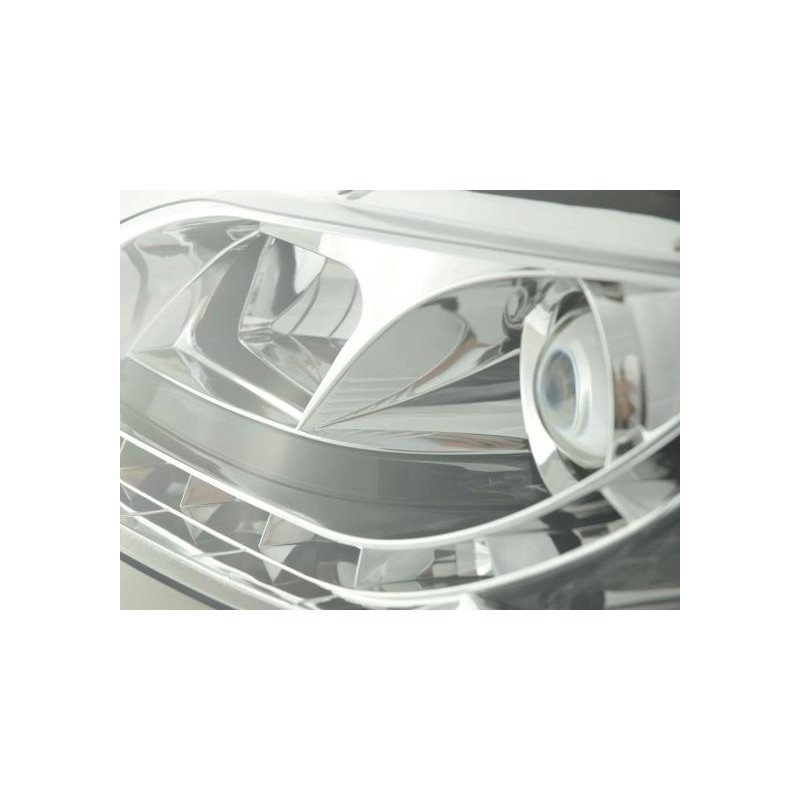 Phares Daylight Audi A4 (Typ 8E) 05-07 chrome