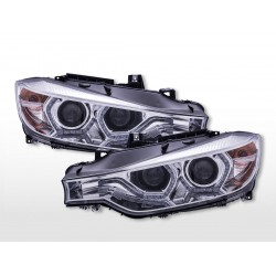 Feux de jour avec feux de jour à LED BMW 3er F30 / F31 à partir de 2012 chrome