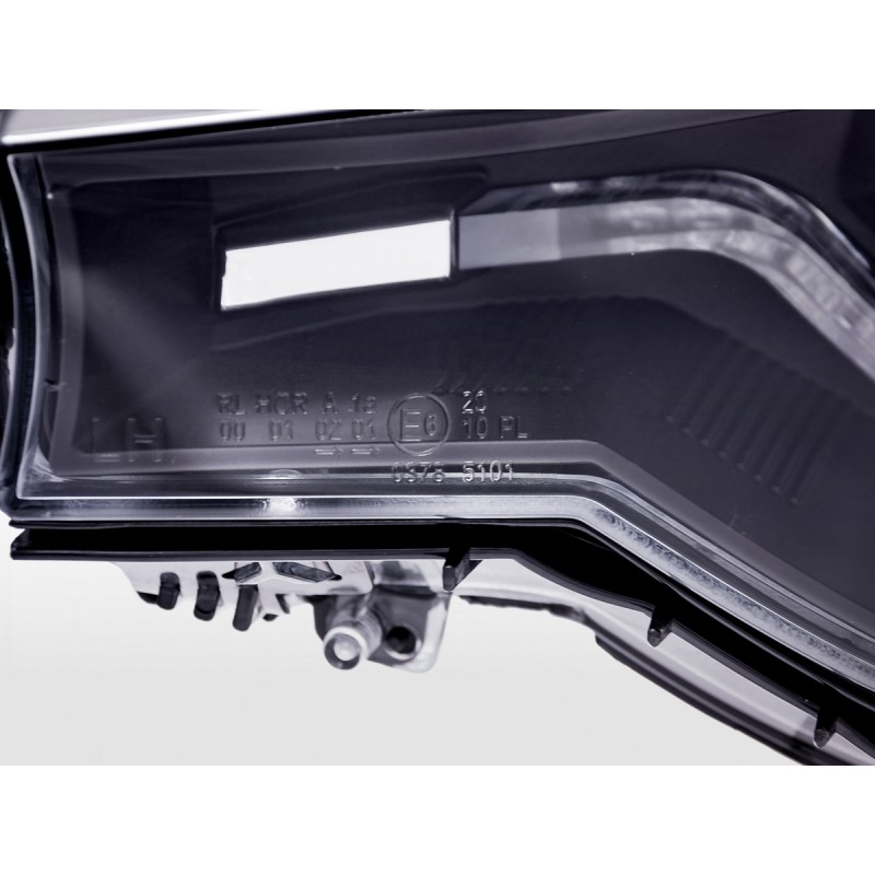 Feux de jour avec feux de jour à LED BMW Série 3 F30 / F31 à partir de 2012 noir