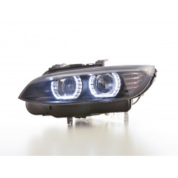 Phares Xenon Daylight LED feux de jour BMW Série 3 E92 / E93 06-10 noir