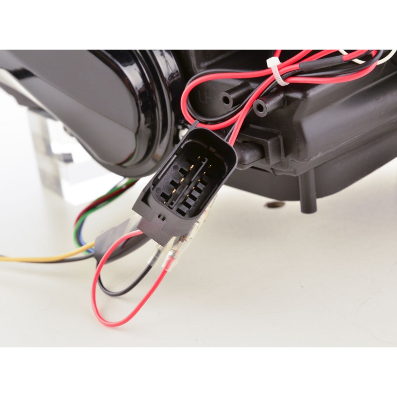 Phares Xenon Daylight LED feux de jour BMW Série 3 E92 / E93 06-10 noir