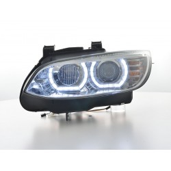 Phares Xenon Daylight LED feux de jour BMW Série 3 E92 / E93 06-10 chrome