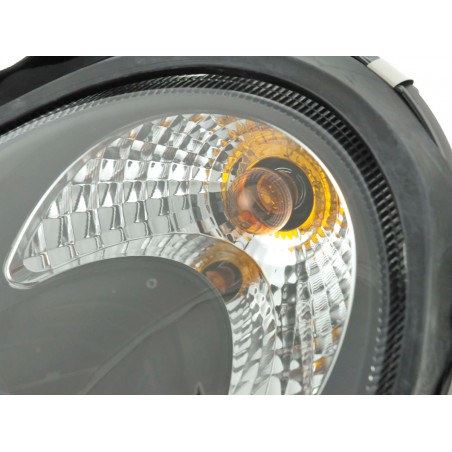 Phare design utilisé Mercedes Classe C (type W203) 00-07 noir Phare design utilisé Mercedes Classe C (type W203) 00-07 noir