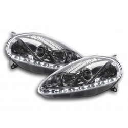 Feux diurnes occasion Daylight Fiat Grande Punto 199 chrome