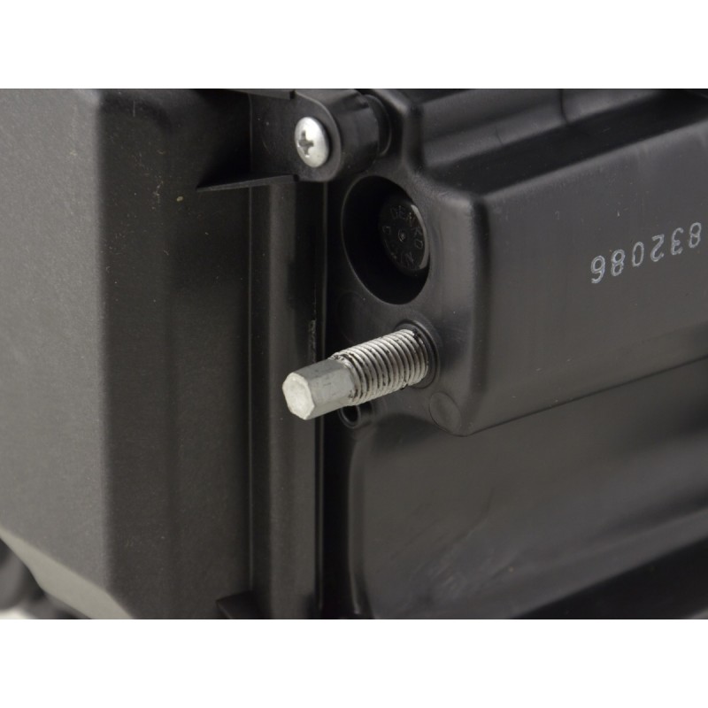 Phares au look xénon Fiat 500 (type 312) à partir de 2010 chromés