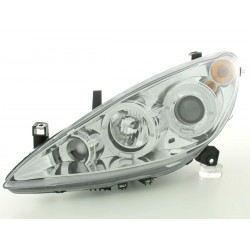 Phares occasion Peugeot 307 01-06 chrome