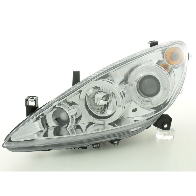 Phares occasion Peugeot 307 01-06 chrome