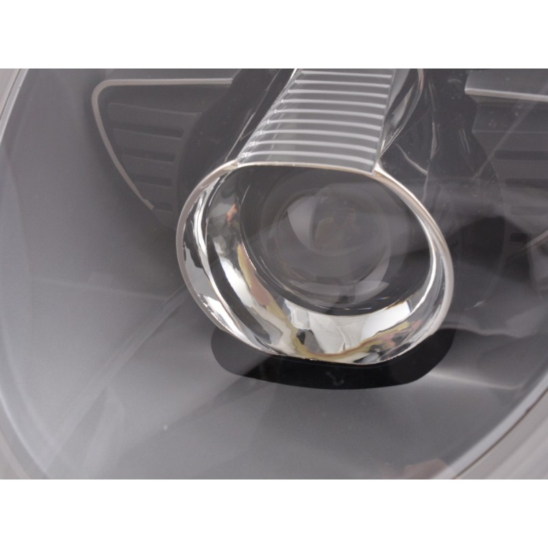 Phare avant Xenon Daylight LED DRL look Porsche 911 type 997 04-08 chrome