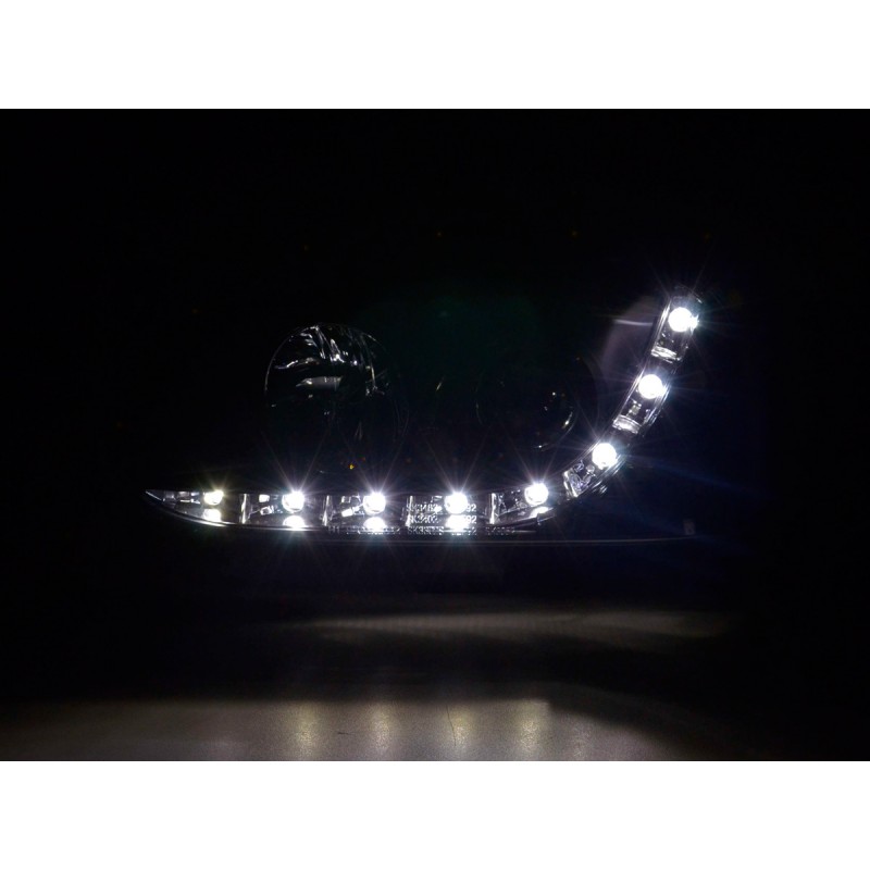 Phares Daylight d'occasion VW Golf 3 (type 1HXO, 1EXO) 91-97 noir