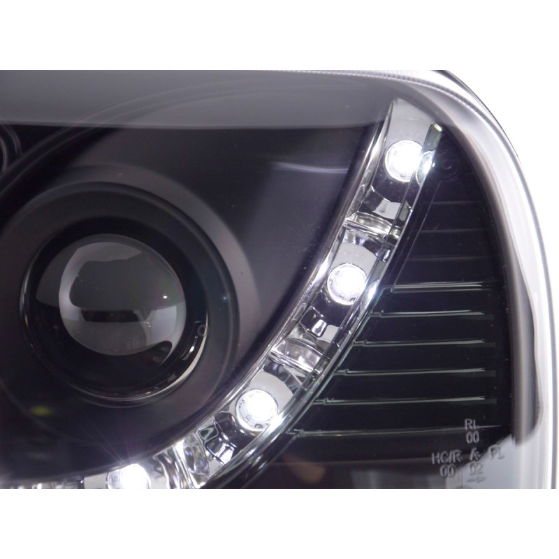 Phares Daylight d'occasion VW Golf 3 (type 1HXO, 1EXO) 91-97 noir