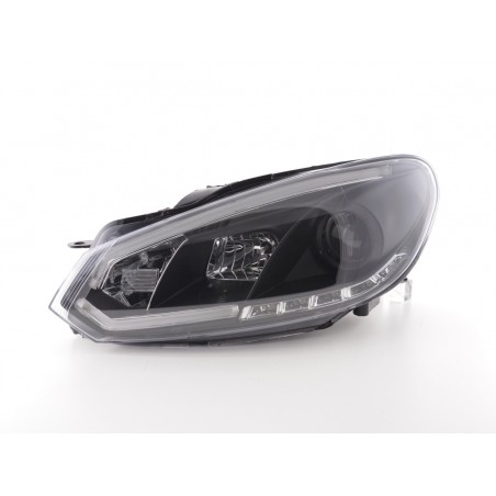 Phare Daylight LED feux de jour VW Golf 6 08-12 noir