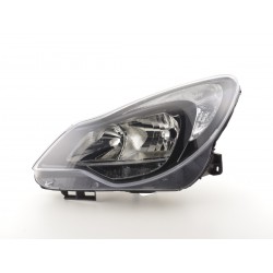 Pièces détachées phare gauche Opel Corsa D à partir de 2011 noir