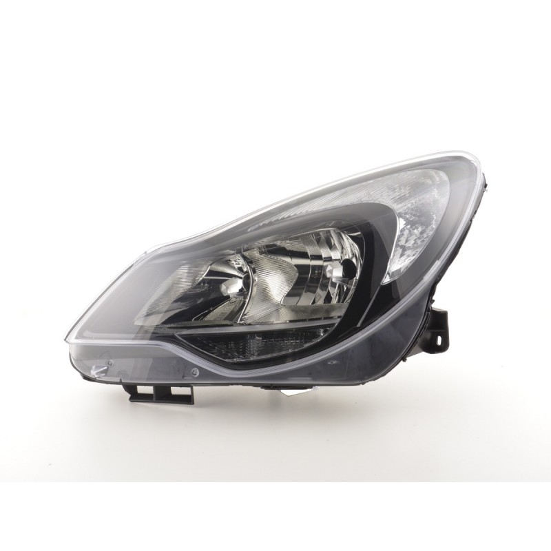 Pièces détachées phare gauche Opel Corsa D à partir de 2011 noir