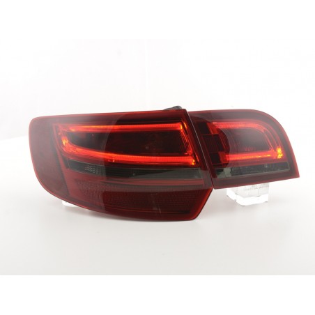 Kit feux arrières à LED Audi A3 Sportback (8PA) 04-08 rouge / noir