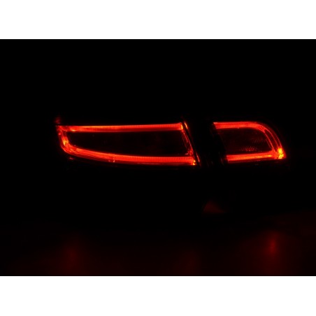 Kit feux arrières à LED Audi A3 Sportback (8PA) 04-08 rouge / noir