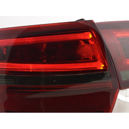 Kit feux arrières à LED Audi A3 Sportback (8PA) 04-08 rouge / noir