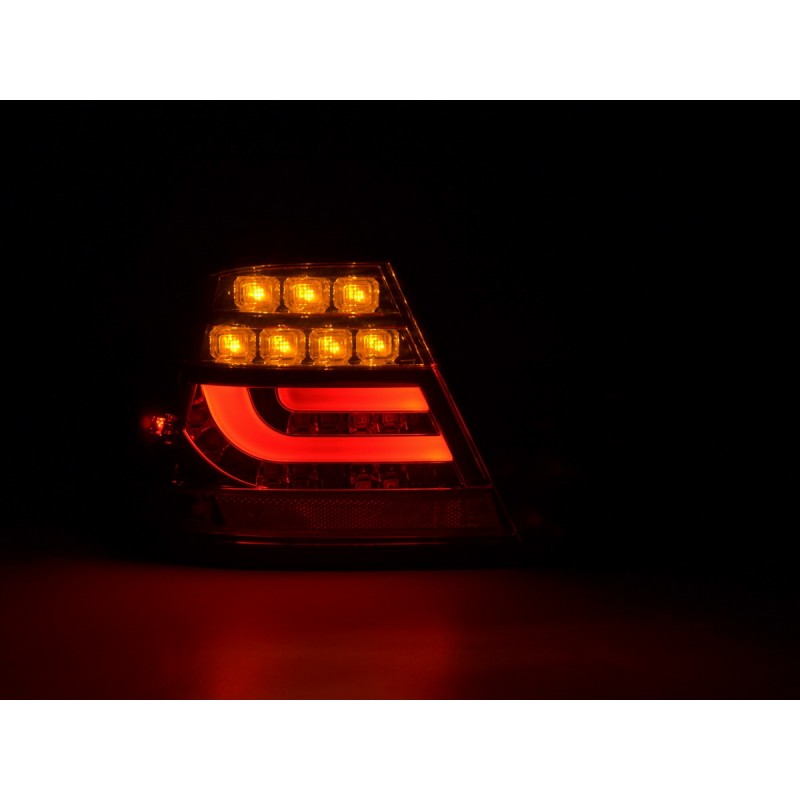 Kit feux arrières LED BMW Série 3 E46 Coupé 03-07 rouge / noir