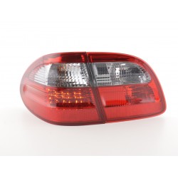 Feux arrière à led occasion Mercedes Classe E Kombi (210) 99-03 rouge / noir
