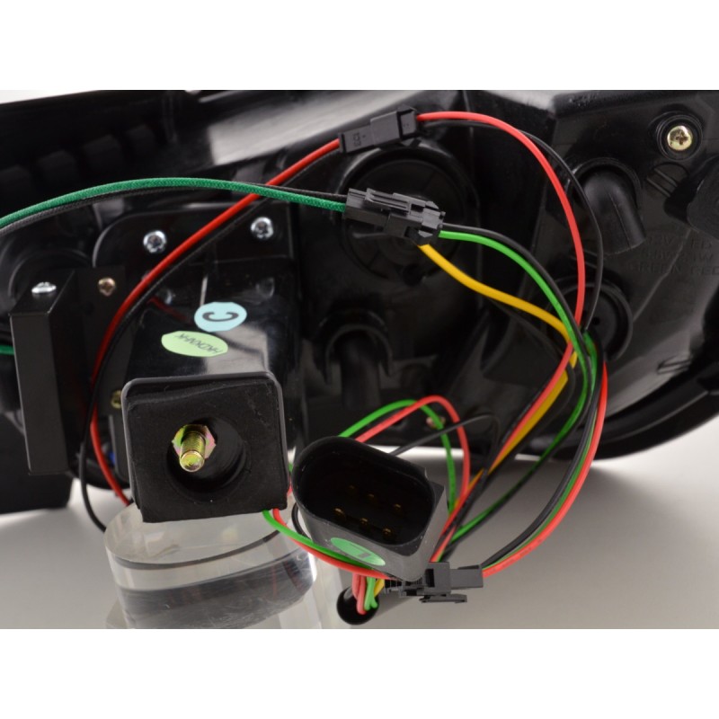 Kit feux arrières LED Seat Ibiza 6J 3 portes 08-17 rouge / clair