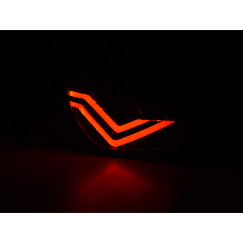 Kit feux arrières LED Seat Ibiza 6J 3 portes 08-17 noir
