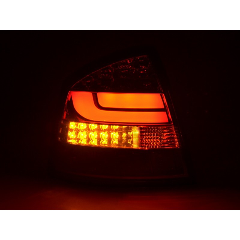 Set feux arrières LED Skoda Octavia 1Z Limo 05-12 rouge / clair