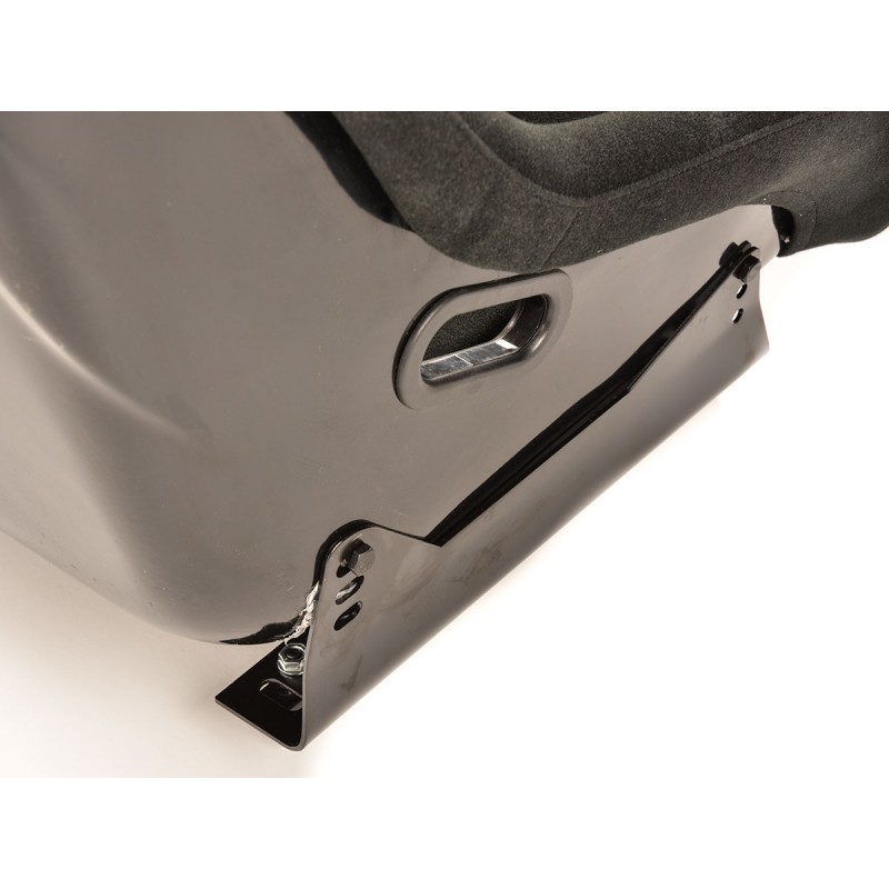 Sièges sport FK Sièges baquets complets pour voiture Set Düsseldorf tissu noir