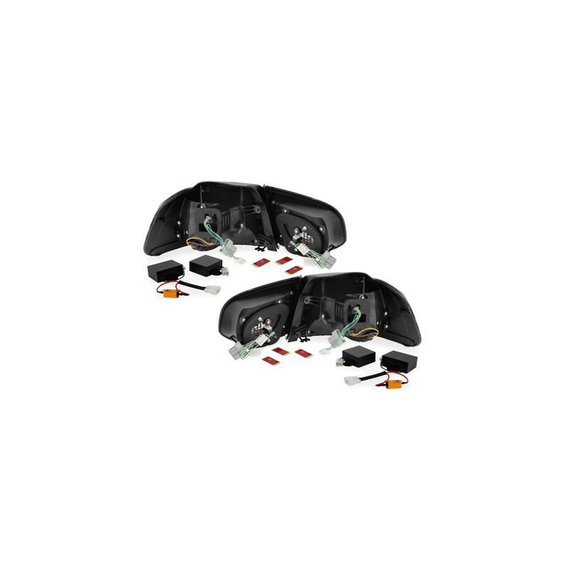 Feux LED rouge fumé CAN-BUS Golf 6 Gti R-line - RV39ADLRS Feux LED rouge fumé CAN-BUS Golf 6 Gti R-line - RV39ADLRS