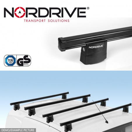 NORDRIVE KARGO Barres de toit 4-Barres pour VW CRAFTER 2 NORDRIVE KARGO Barres de toit 4-Barres pour VW CRAFTER 2