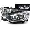 Projecteurs avec Angel Eyes LED pour BMW 3 SERIES F30 / F31 Projecteurs avec Angel Eyes LED pour BMW 3 SERIES F30 / F31