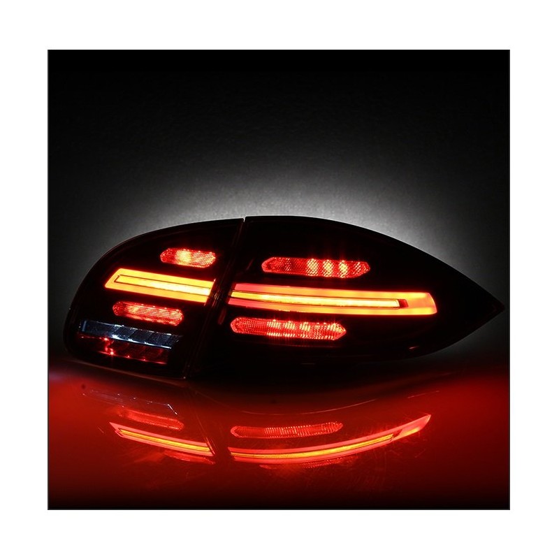 Feux arrière LTI / LED avec clignotant dynamique pour PORSCHE CAYENNE 2 (92A)
