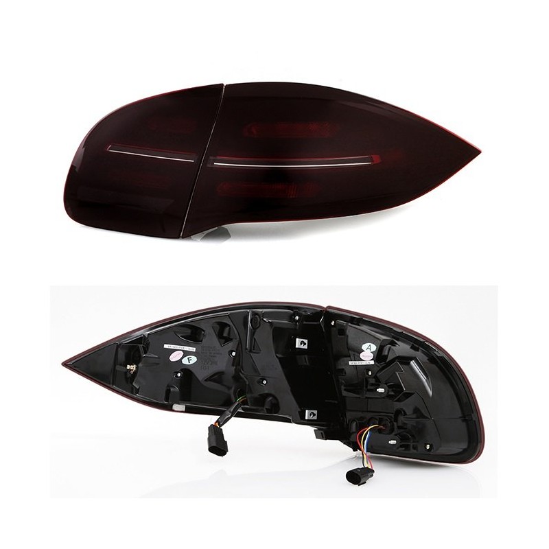 Feux arrière LTI / LED avec clignotant dynamique pour PORSCHE CAYENNE 2 (92A)