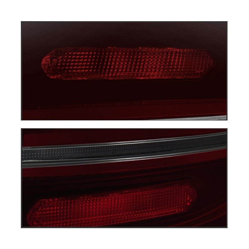 Feux arrière LTI / LED avec clignotant dynamique pour PORSCHE CAYENNE 2 (92A)