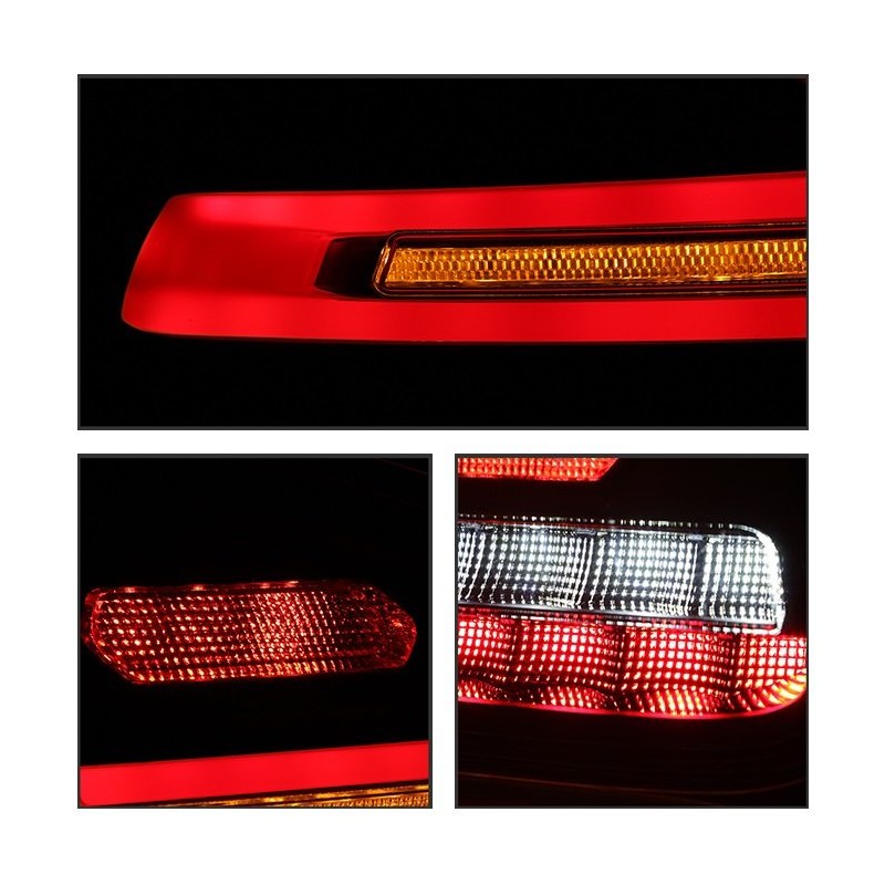 Feux arrière LTI / LED avec clignotant dynamique pour PORSCHE CAYENNE 2 (92A)