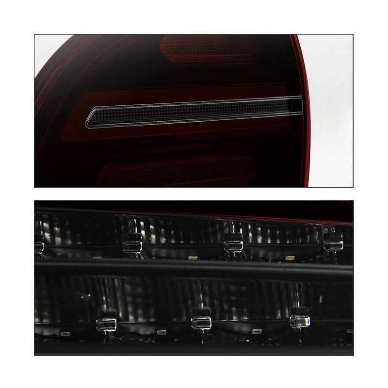 Feux arrière LTI / LED avec clignotant dynamique pour PORSCHE CAYENNE 2 (92A)