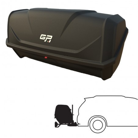 PERUZZO GP Transportbox für AHK Fahrradträger