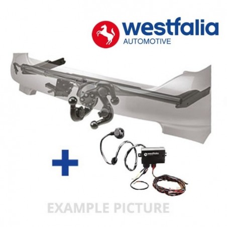 WESTFALIA Towbar Kit retractable for AUDI A4 SEDAN (B9)