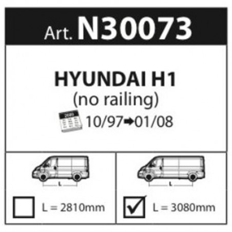 NORDRIVE KARGO Fitting kit (fix points) - N30073 NORDRIVE KARGO Fitting kit (fix points) - N30073