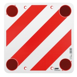 Panneau de signalisation dépassement du chargement (50 cm x 50 cm)