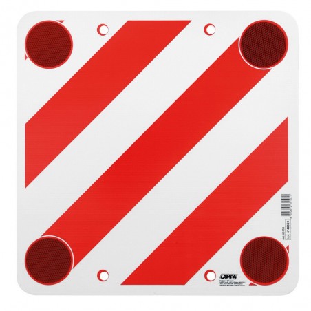 Panneau de signalisation dépassement du chargement (50 cm x 50 cm)